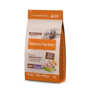 Nature's Variety Healthy Grains Adult Medium/Maxi Truthahn - 3 kg