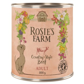 Rosie's Farm Adult 6 x 800 g  - Rind