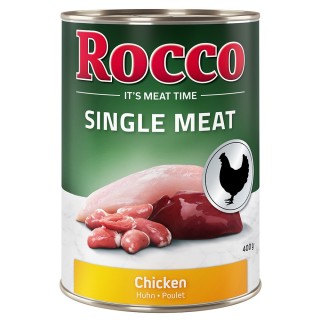 Rocco Single Meat 6 x 400 g / 800 g 6 x 400 g: Huhn