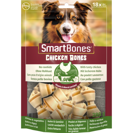 Smartbones Chicken Mini 18 Stück - 18 Stk
