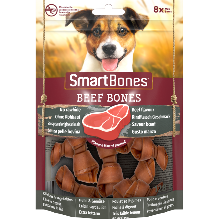 Smartbones Beef Mini 8 Stück - 8 Stk