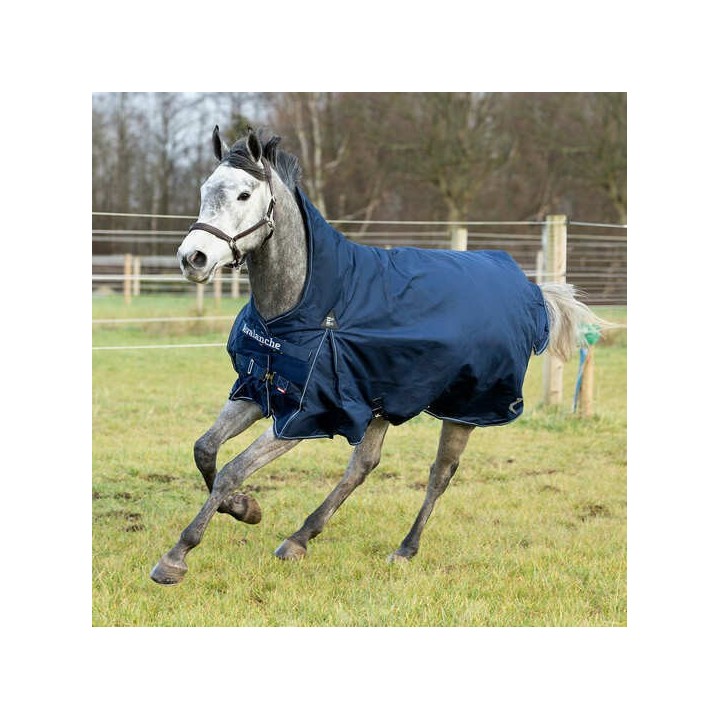 Fleece-gefütterte Outdoor-Regenpferddecke Horze Avalanche 150g