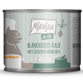 MjAMjAM an Soße 6 x 185 g - blanchiertes Kalb mit leckeren Möhrchen