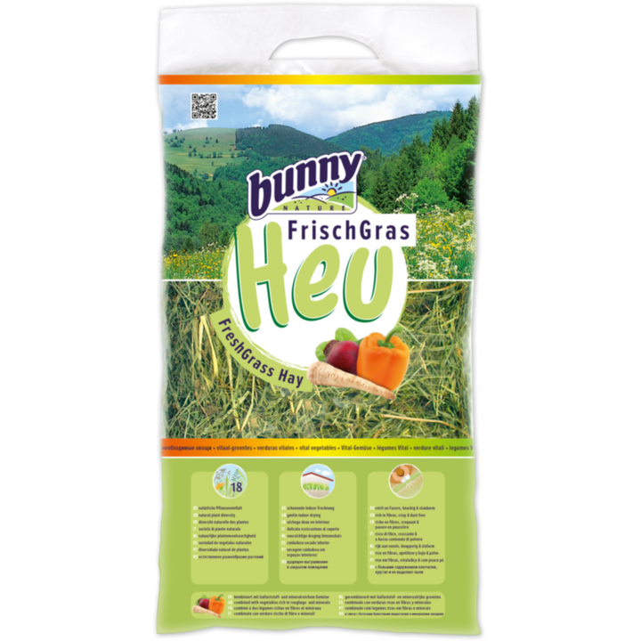 bunny FrischGras Heu - Vital-Gemüse