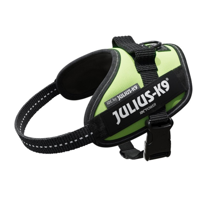 Julius-K9 IDC®-Powergeschirr - neon grün - Größe XS: Brustumfang 40 - 53 cm