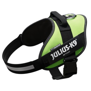 Julius-K9 IDC®-Powergeschirr - neon grün - Größe XL: Brustumfang 71 - 96 cm