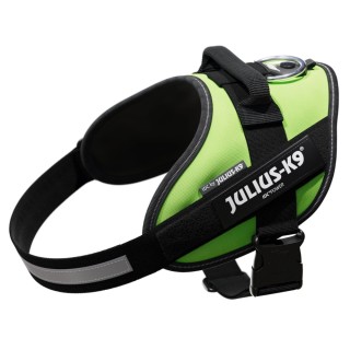 Julius-K9 IDC®-Powergeschirr - neon grün - Größe M: Brustumfang 58 - 76 cm