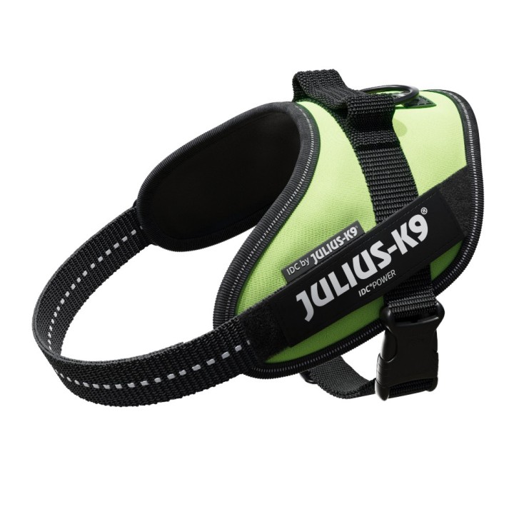 Julius-K9 IDC®-Powergeschirr - neon grün - Größe S: Brustumfang 49 - 67 cm