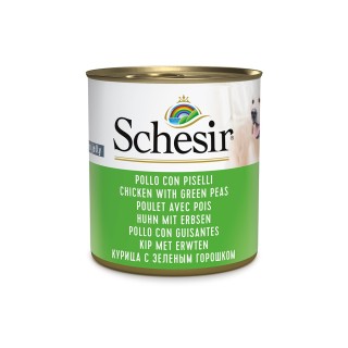 Schesir Nassfutter 6 x 285 g  - Huhn mit Erbsen