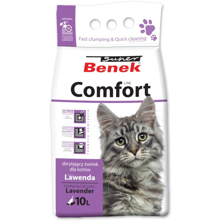 Super Benek Comfort Lavender - 10 L