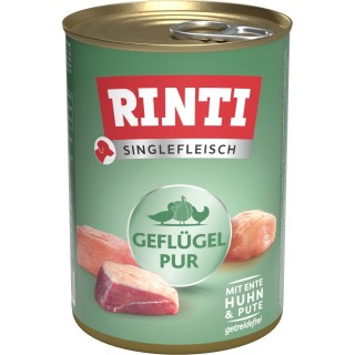 RINTI Singlefleisch 6 x 400 g - Geflügel pur