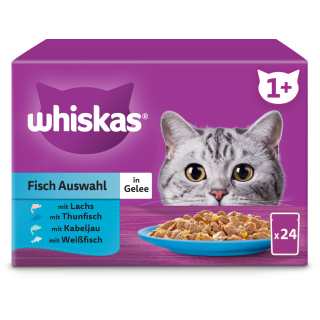 Whiskas Multipack 24x85g Fisch Auswahl - 2.040 g