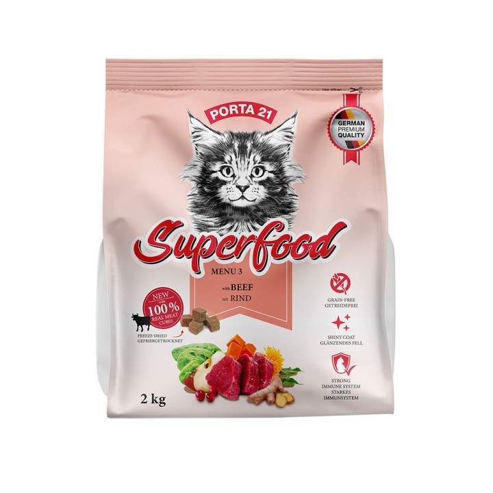 Porta 21 Superfood Menu 3 mit Rind - 2 kg