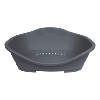 Trixie Hundekorb Sleeper - Größe 1: 56 × 41 cm - Dunkelgrau