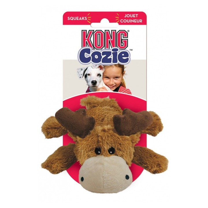 KONG Cozie Marvin Moose - Gr. XL:  L 34 x B 30 x H 13 cm