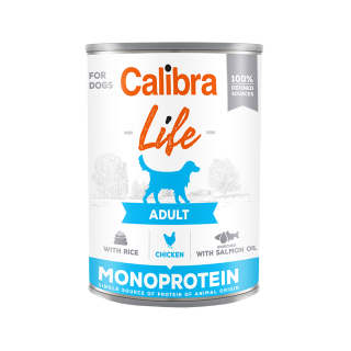 Calibra Dog Life Adult Nassfutter - Huhn - 6 x 400 g