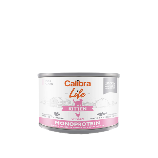 Calibra Cat Life Kitten Nassfutter - Huhn - 6 x 200 g