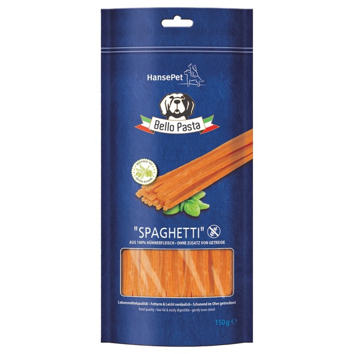 Hansepet Bello Pasta Spaghetti Huhn - Sparpaket: 3 x 150 g