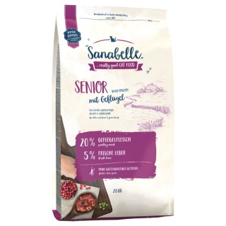 Sparpaket Sanabelle 2 x 2 kg - Senior mit Geflügel