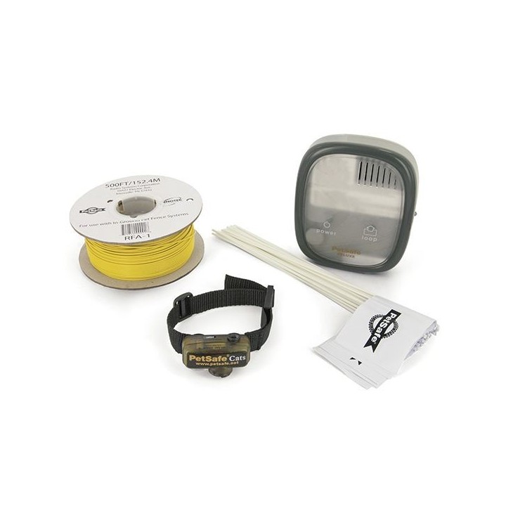 Set für einen weglaufsicheren Katzenzaun PetSafe Premium