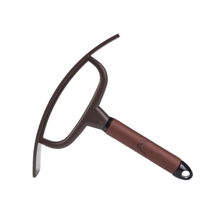 Hitzemesser für Pferde mit Ledergriff Horze Maddox