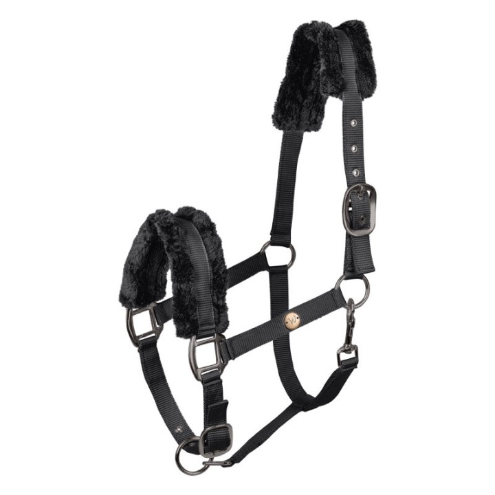 Rosanes Halfter für Pferde mit Fell Waldhausen Modern