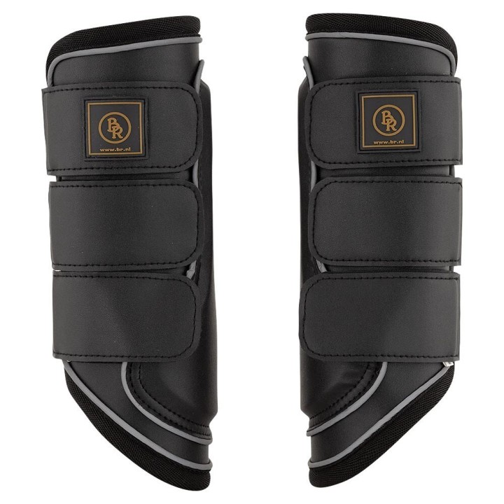 Geschlossene Gamaschen für Pferde, BR Reiten Majestic Reflecting