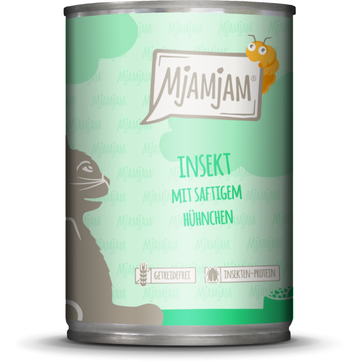 Mjamjam Insekt und Hühnchen - 400 g