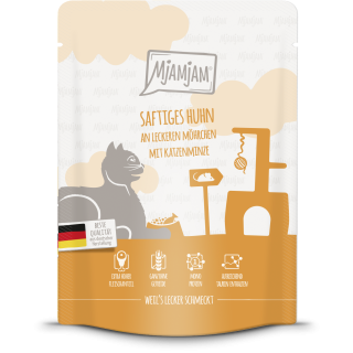 Mjamjam Huhn und Karotten Portionsbeutel - 300 g