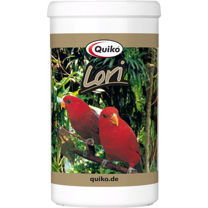 Quiko Lori für alle Loriarten, Feigen- und Fledermauspageien - 750 g