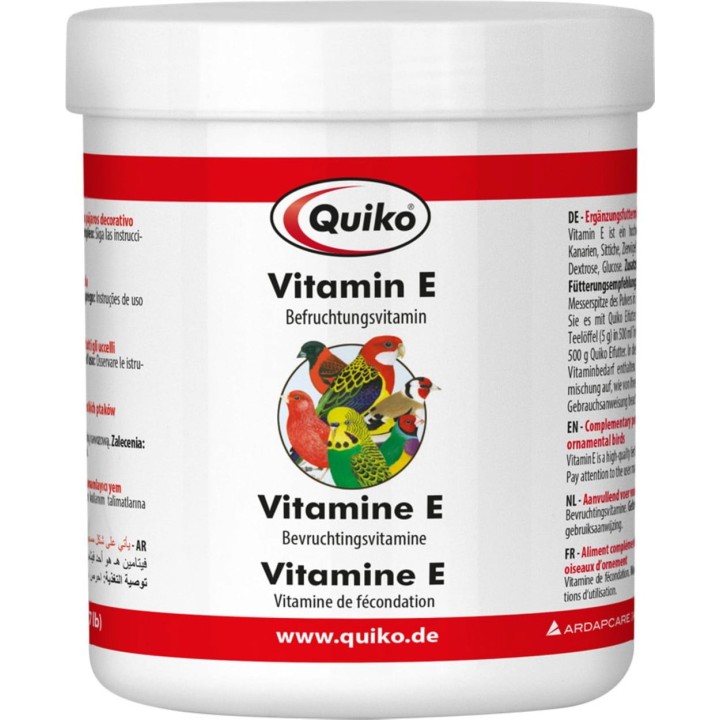 Quiko Vitamin E Kanarien, Sittiche und Ziervögel - 350 g