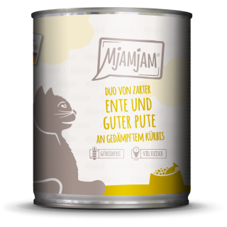 Mjamjam Ente, Pute und Kürbis - 800 g