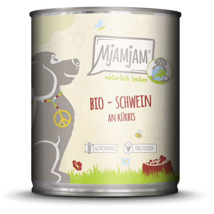 Mjamjam BIO Schwein mit Kürbis - 800 g