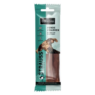 Chewies Hundezigarren - Sparpaket: Strauß & Beeren 4 x 75 g