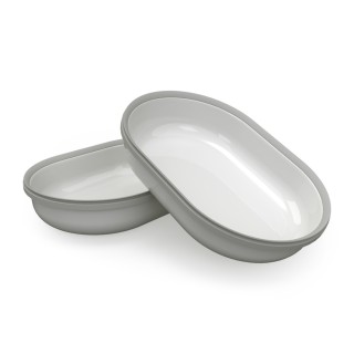 SureFeed Napf - 2x SureFeed Ersatz-Näpfe, 400 ml, grau