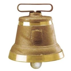 Runde Glocke aus Gussmessing Nr. 8 Kamer