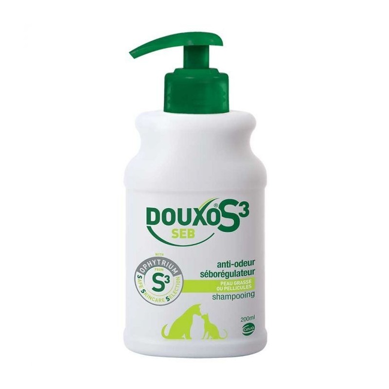Shampoo für Hunde und Katzen Ceva Douxo S3 Seborrhee
