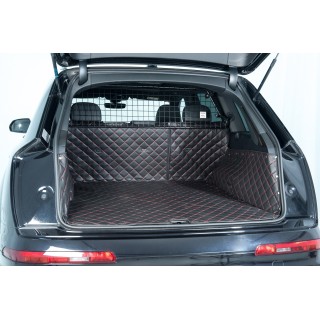 Starliner Deluxe Kofferraumwanne schwarz/rot für PORSCHE Cayenne II, Bj. 2010 - 2017