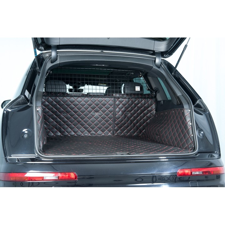 Starliner Deluxe Kofferraumwanne schwarz/rot für AUDI A6 Avant (Typ C7/4G), Bj. 2011 - 2018