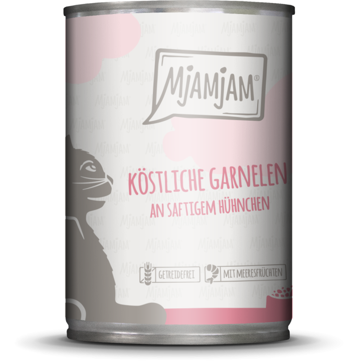 Mjamjam Garnelen und Hühnchen - 400 g