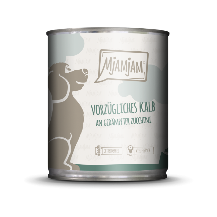 Mjamjam Kalb und Zucchini - 800 g