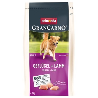 animonda GranCarno Adult Geflügel + Lamm - 1 kg