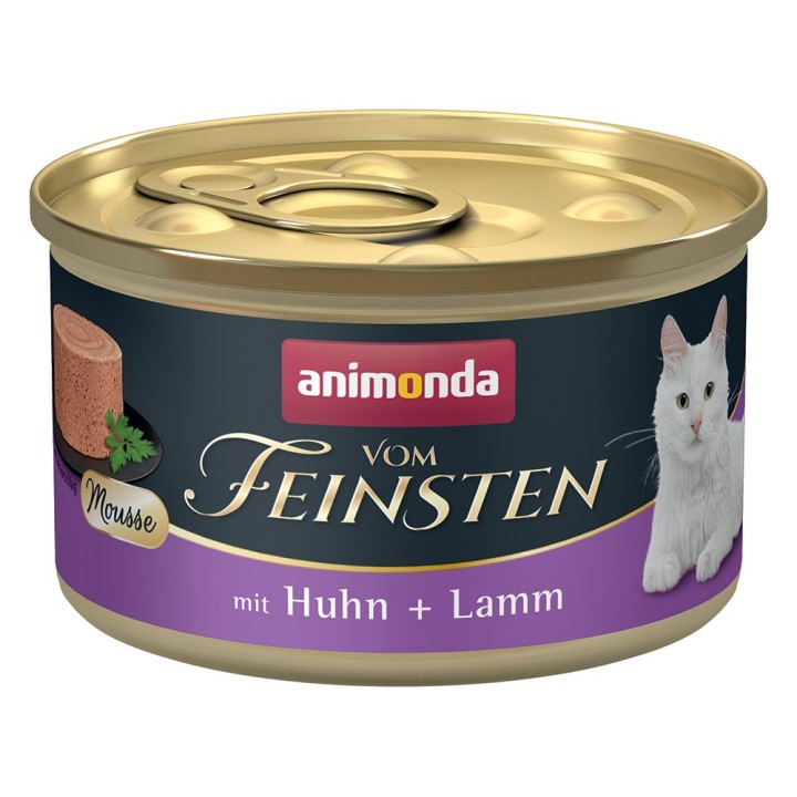 animonda Vom Feinsten Adult 12 x 85 g - Huhn & Lamm
