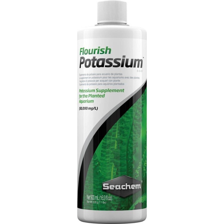 Zubehör für Aquarien Seachem Flourish Potassium 500 ml