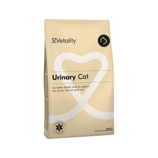 Vetality Urinary Cat - 2 kg + 6 x 100 g Urinary Cat Wet