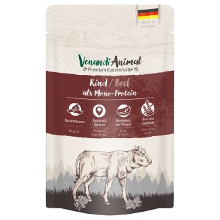 Venandi Animal Monoprotein 12 x 125 g - Rind