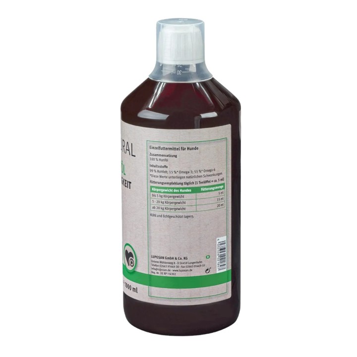 LUPO NATURAL BARF Hanföl - 1000 ml