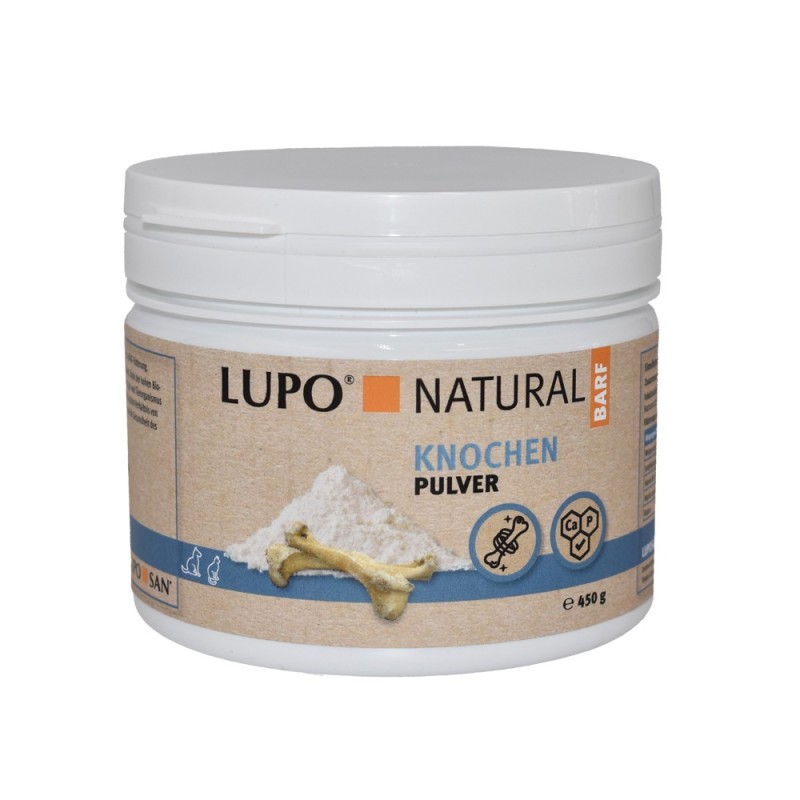 LUPO NATURAL BARF Knochenpulver - 450 g