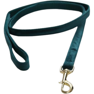 Kentucky Dogwear Hundeleine "Velvet" 120 cm - smaragdgrün