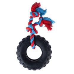 TIAKI Gummireifen mit Seil - Ø 20 x H 5 cm